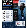 Silnik zaburtowy Suzuki DF6 AL czarny